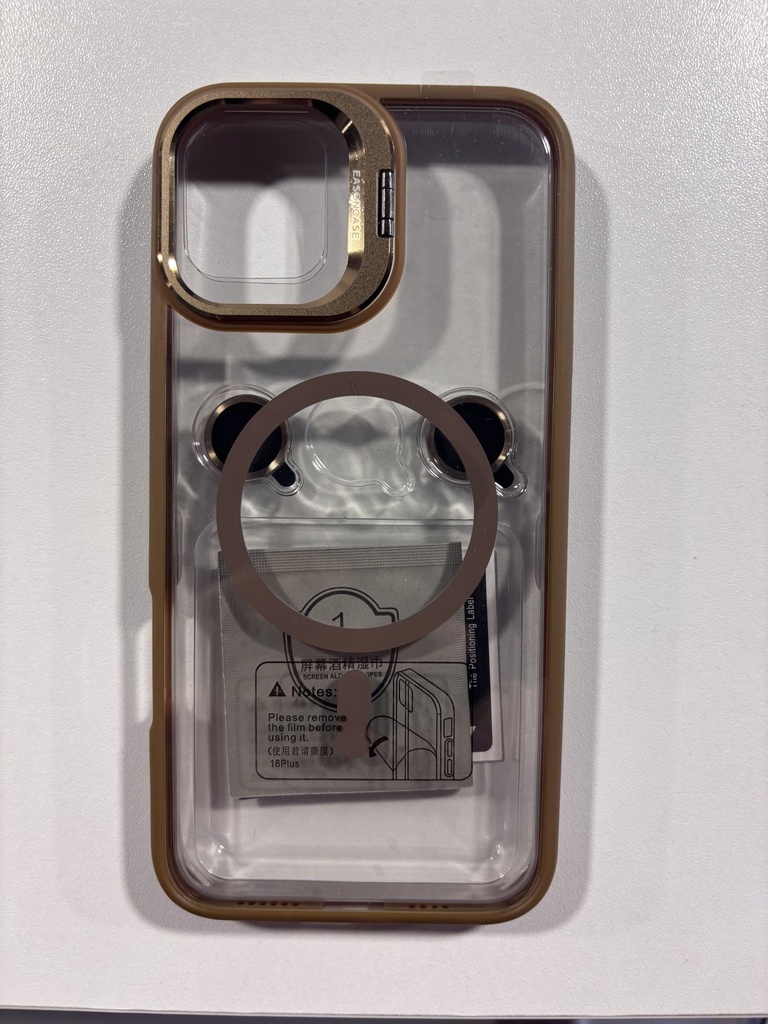 Clear Cover with Camera Lens Stand