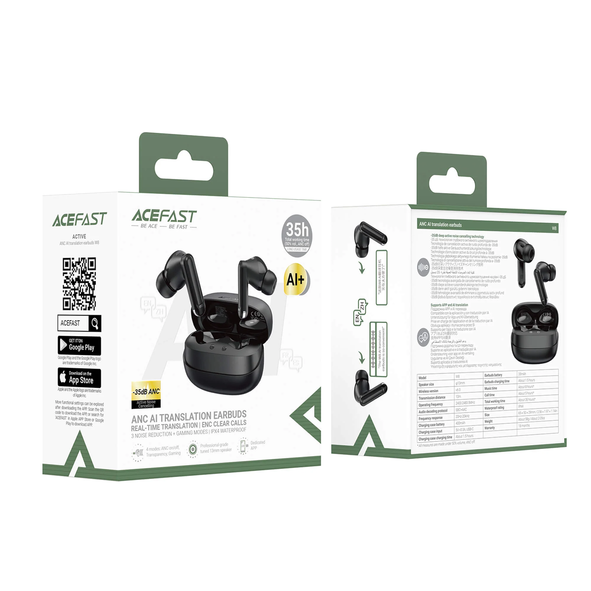 Acefast AI Earbuds